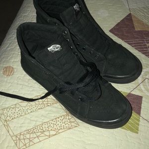 vans high heel sneakers